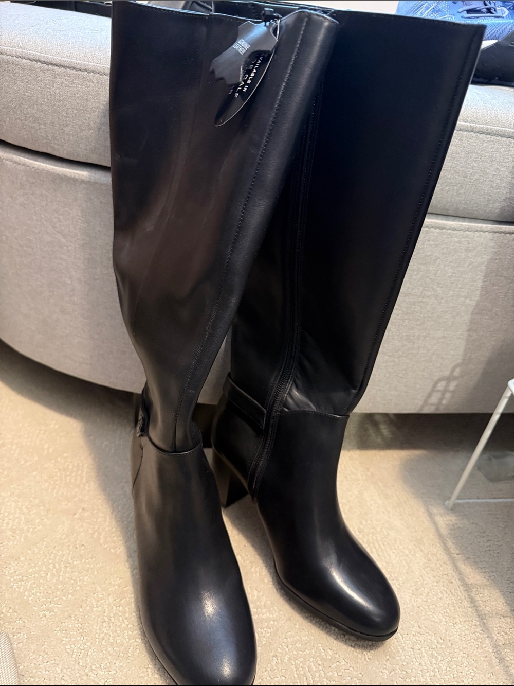 Giani Bernini Black leather  Boots